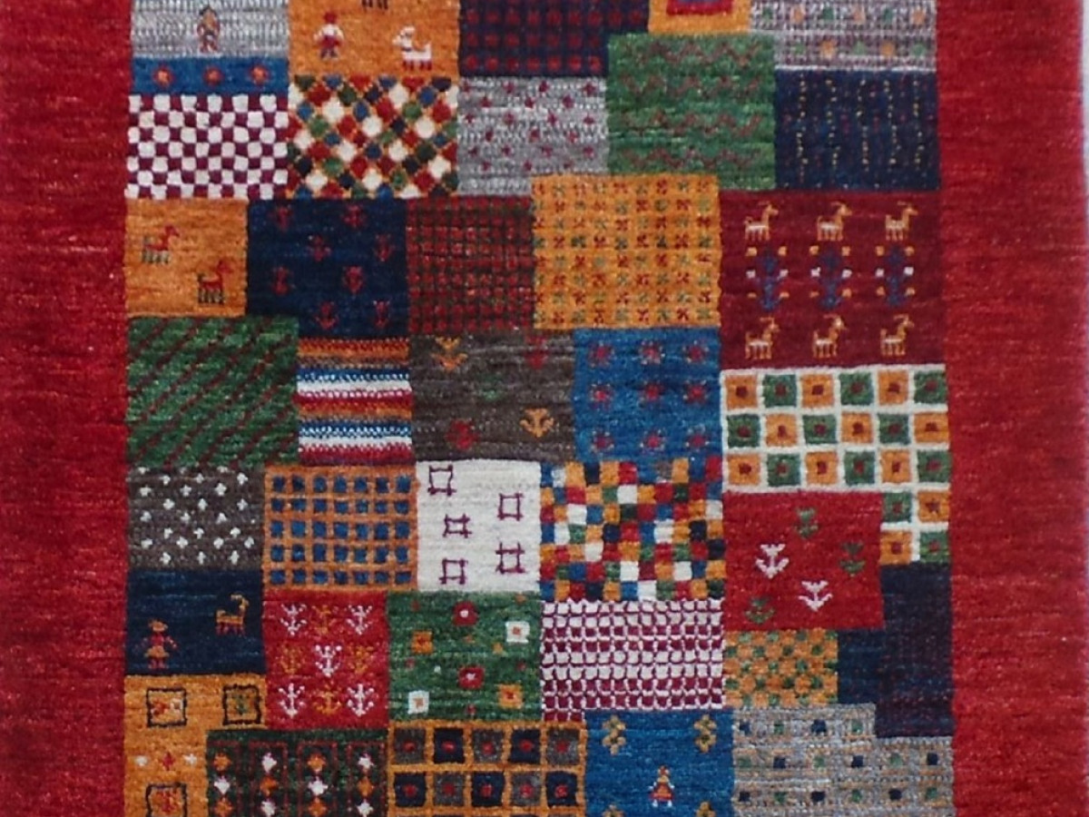 Persian Wool Gabbeh Rug PRG186 Persis Crafts